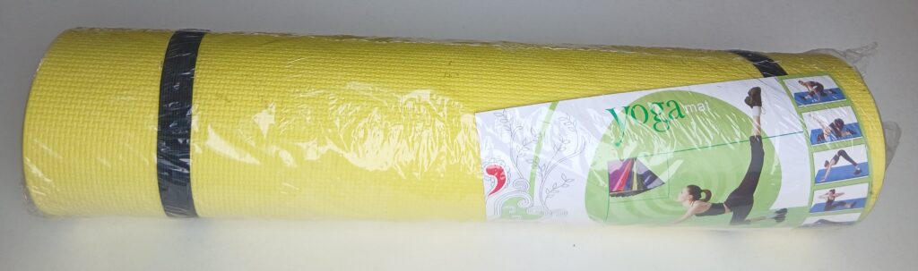MAT PARA YOGA PRECIO 23 SOLES MEDIDA 1.80 CM. X 59.5 CM. X 6 MM