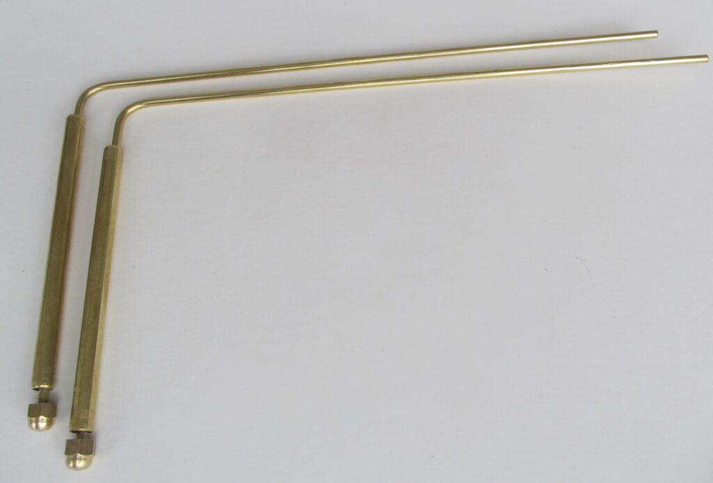 VARILLA DUAL DE BRONCE PROFESIONAL - PRECIO 60 SOLES EL PAR MEDIDA 22 CM