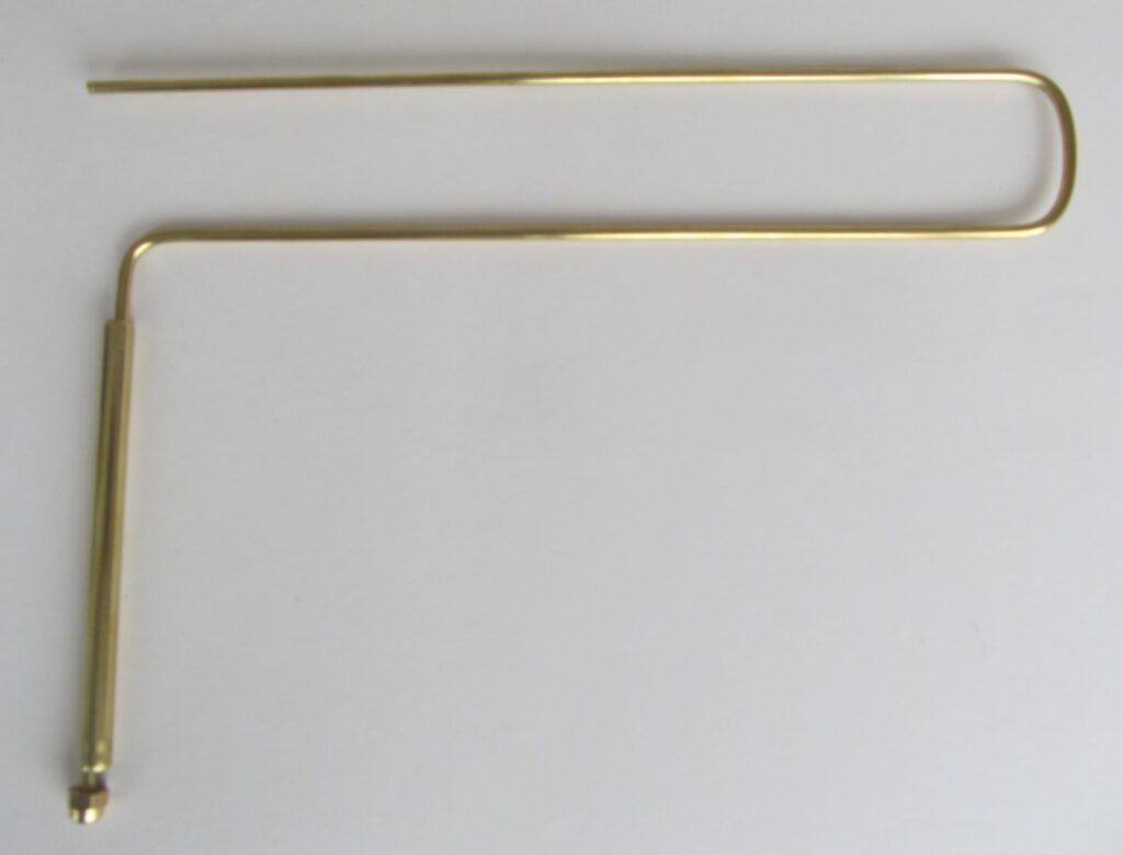 VARILLA REPLEGADA DE BRONCE PROFESIONAL - PRECIO 50 SOLES UNIDAD MEDIDA 22 CM